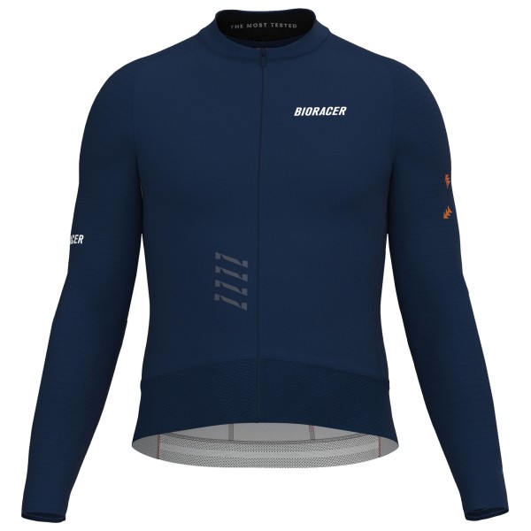 Bioracer - Epic L/S Jersey - Velotrikot Gr L;M;S;XL blau;grau von Bioracer