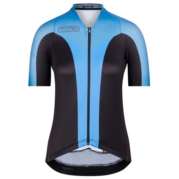 Bioracer - Women's Icon Jersey - Velotrikot Gr L blau von Bioracer