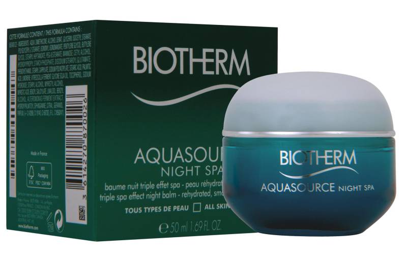 BIOTHERM Gesichtsgel »BAquasource Night 50 ml«, Premium Kosmetik von Biotherm