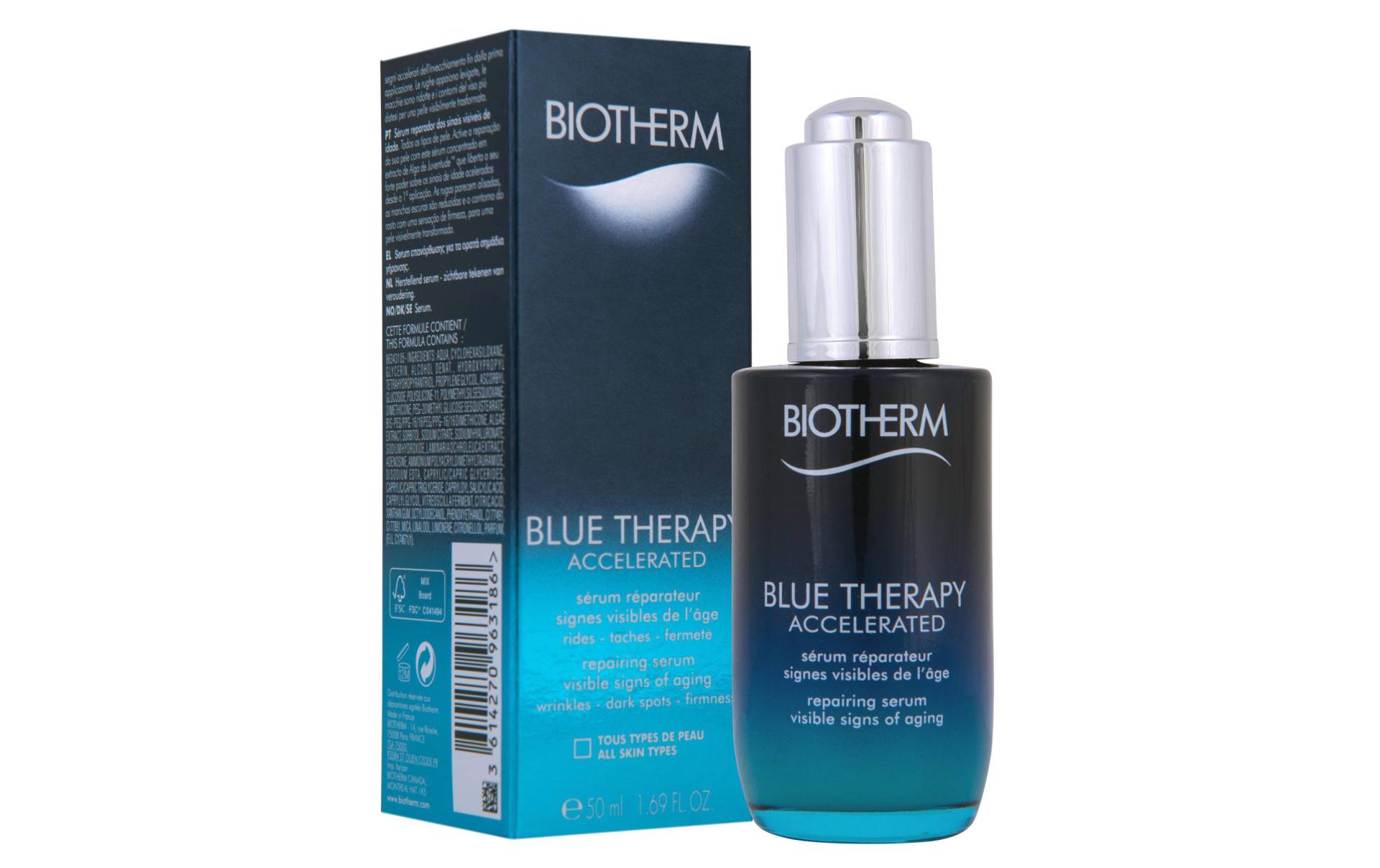 BIOTHERM Gesichtsserum »Blue Therapy Accelerated 50 ml«, Premium Kosmetik von Biotherm