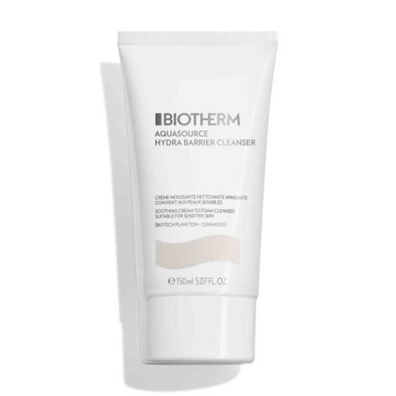 Biotherm Aquasource Hydra Barrier Cleanser 150ml Damen von Biotherm