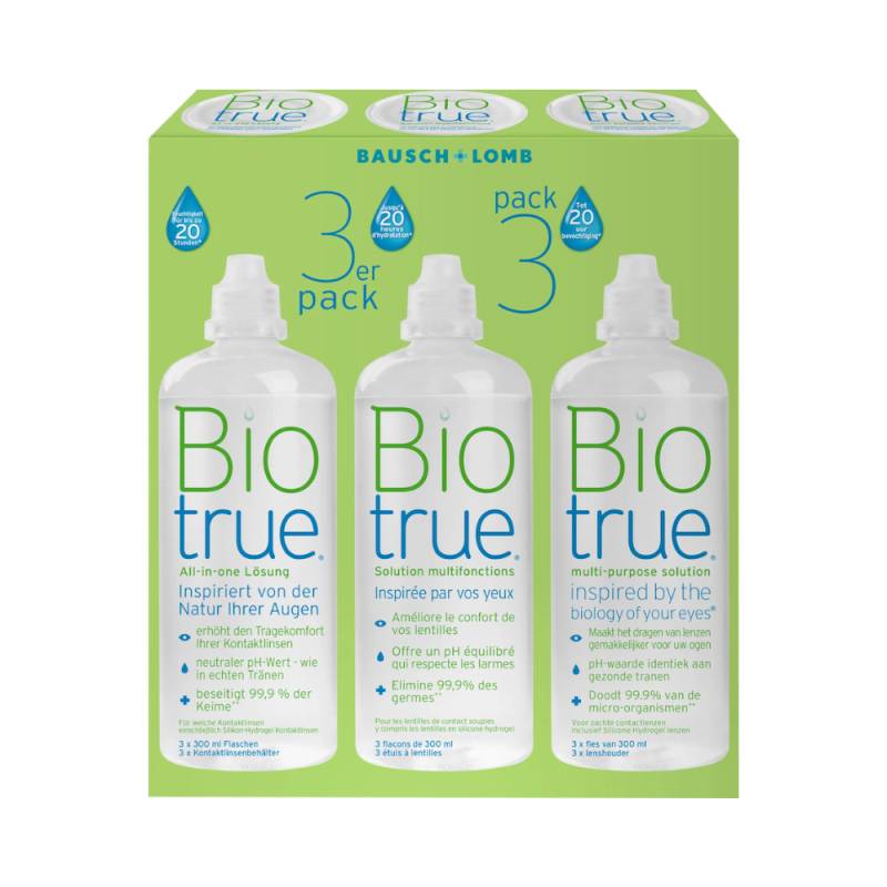 Biotrue All-in-one 3x300ml von Biotrue