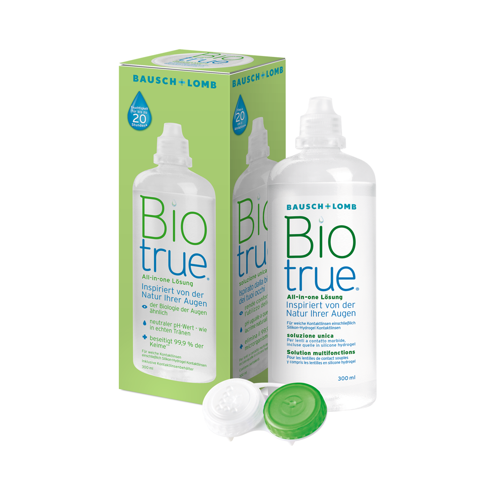 Biotrue All-in-one - 300ml + Behälter von Biotrue