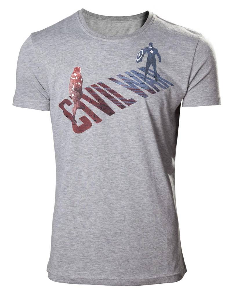 T-shirt - Captain America - Civil War Herren  L von Bioworld