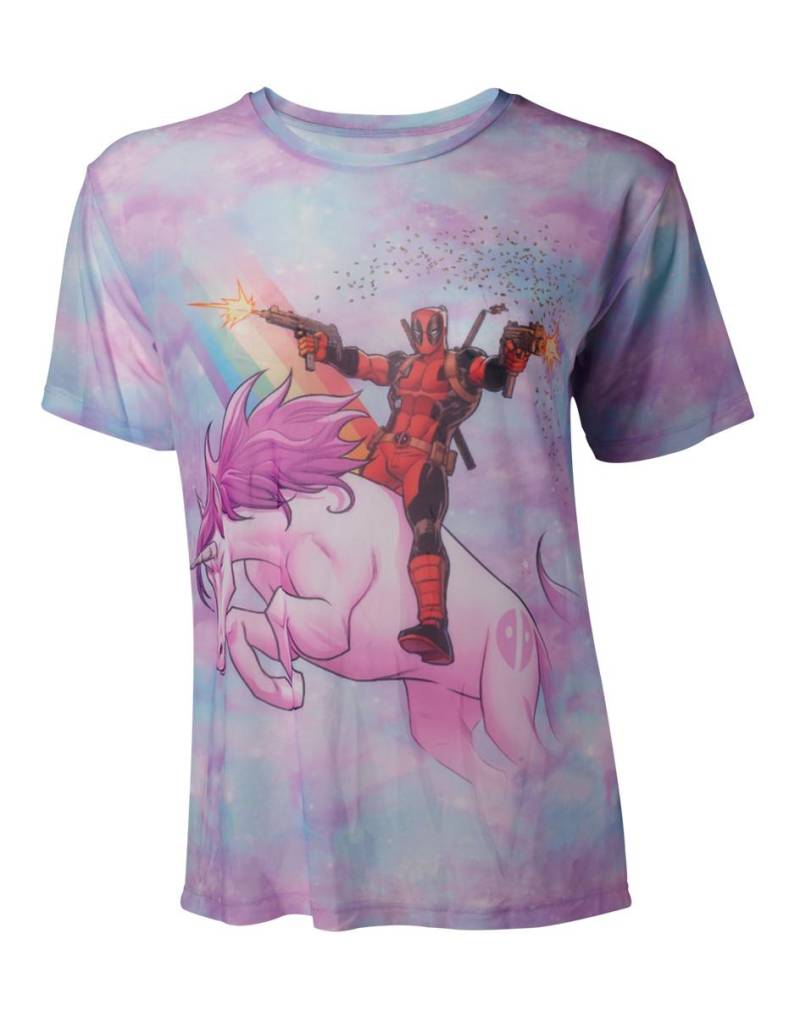 T-shirt - Deadpool - Unicorn Damen  XL von Bioworld