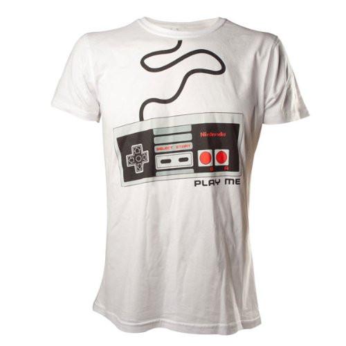 Bioworld - T-shirt Nintendo Play me L, für Herren, Größe L von Bioworld