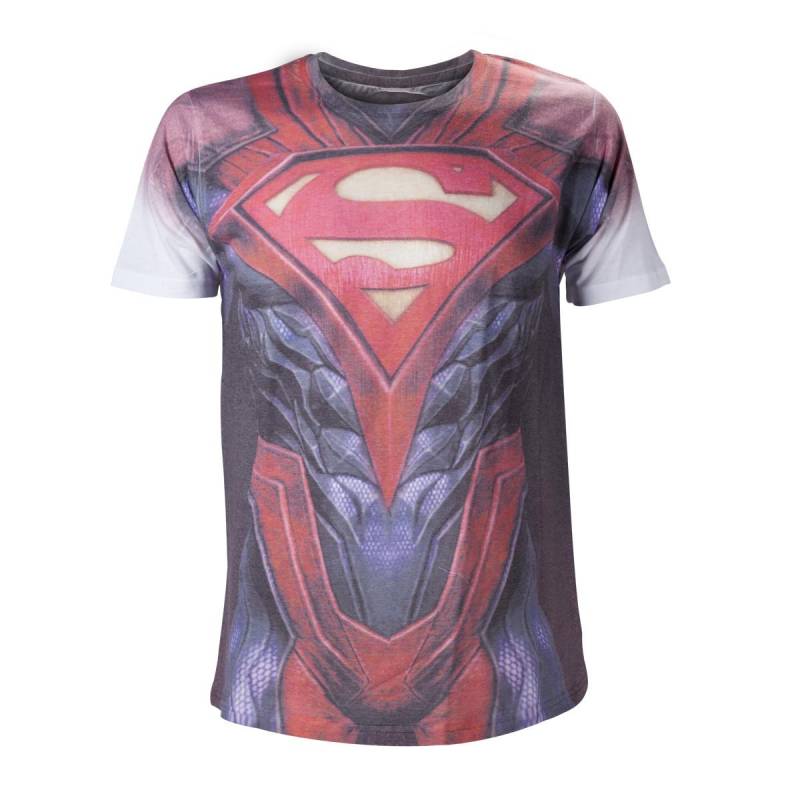 Bioworld - T-shirt Superman Costum L, für Herren, Größe L von Bioworld