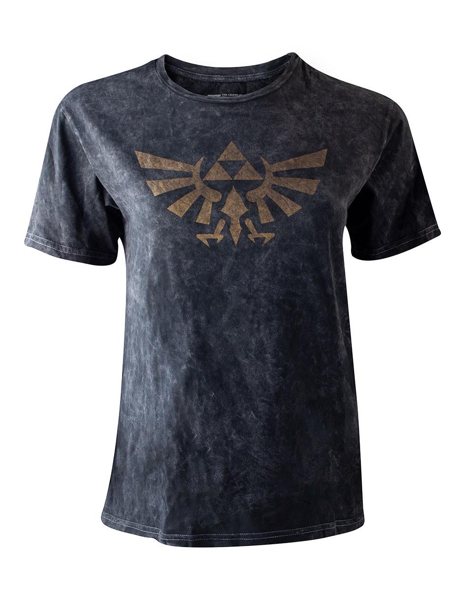 T-shirt - Zelda - Crest Logo Damen  L von Bioworld