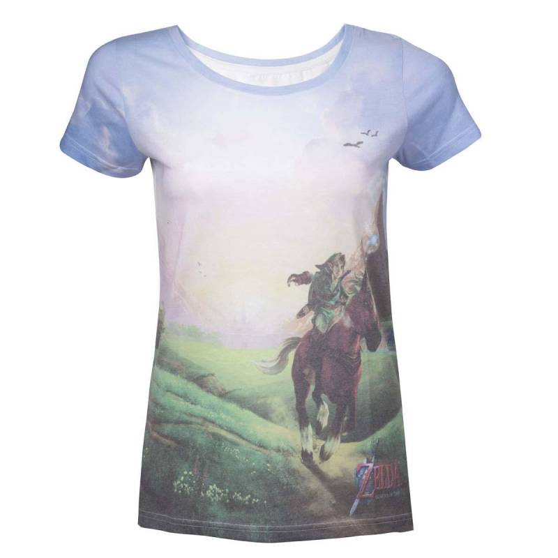 T-shirt - Zelda - Link & Epona Damen  L von Bioworld