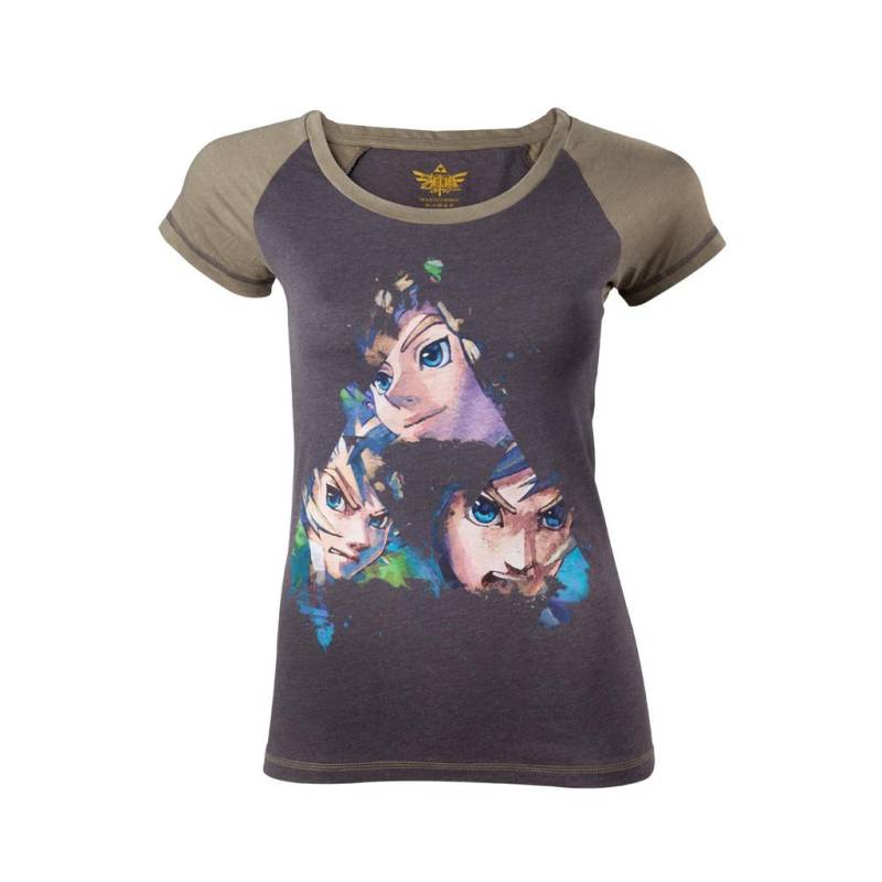 T-shirt - Zelda - Triforce Damen  S von Bioworld