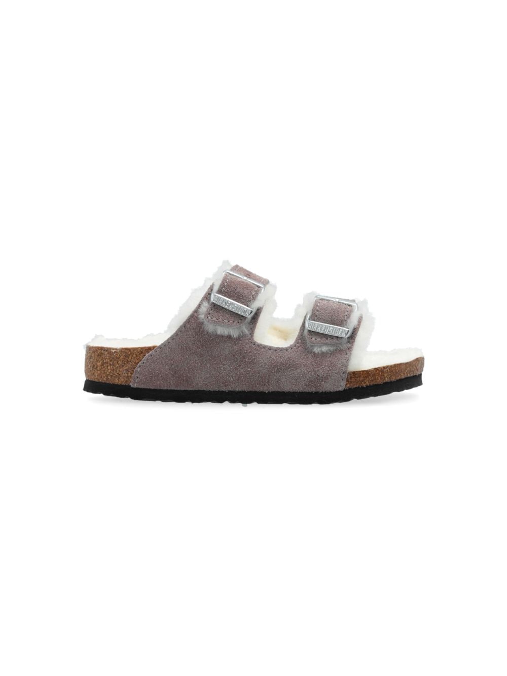 Birkenstock Kids Arizona shearling sandals - Purple von Birkenstock Kids