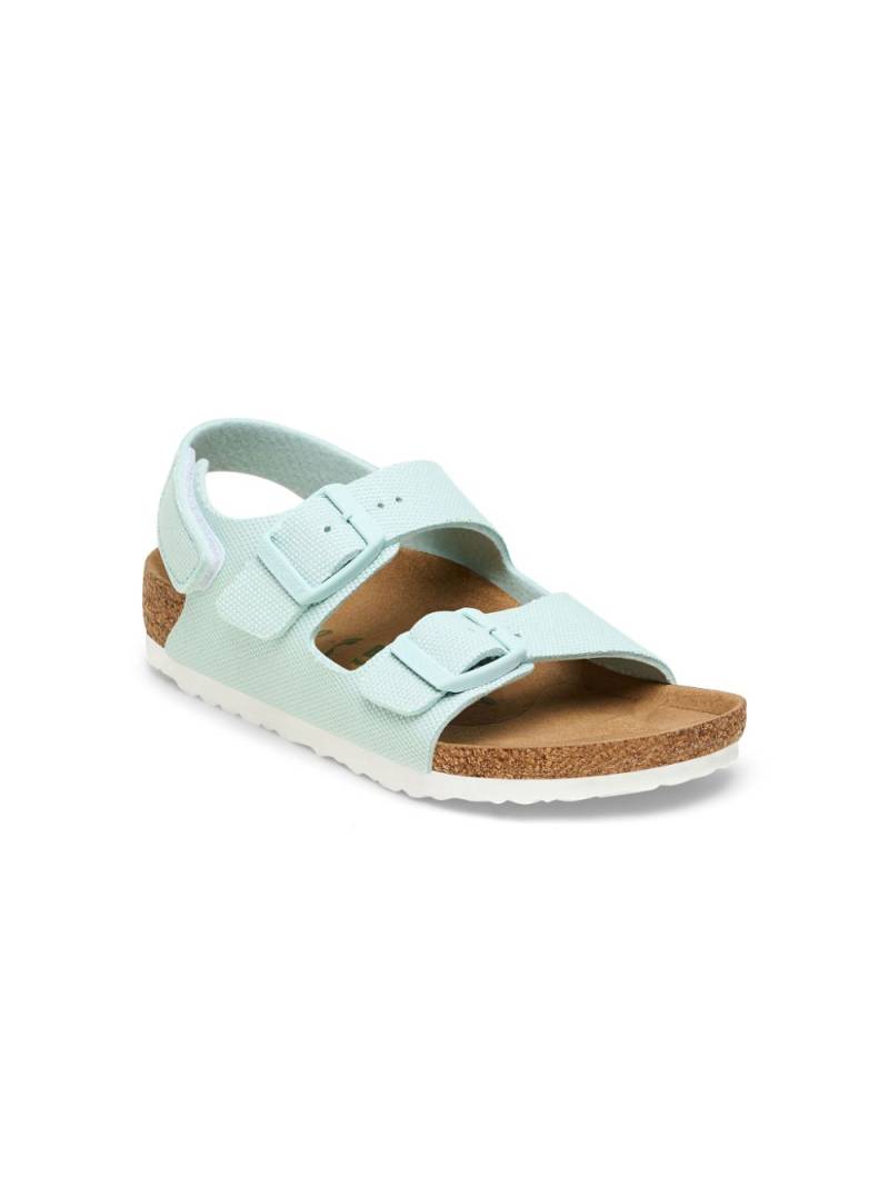 Birkenstock Kids Milano HL leather sandals - Green von Birkenstock Kids