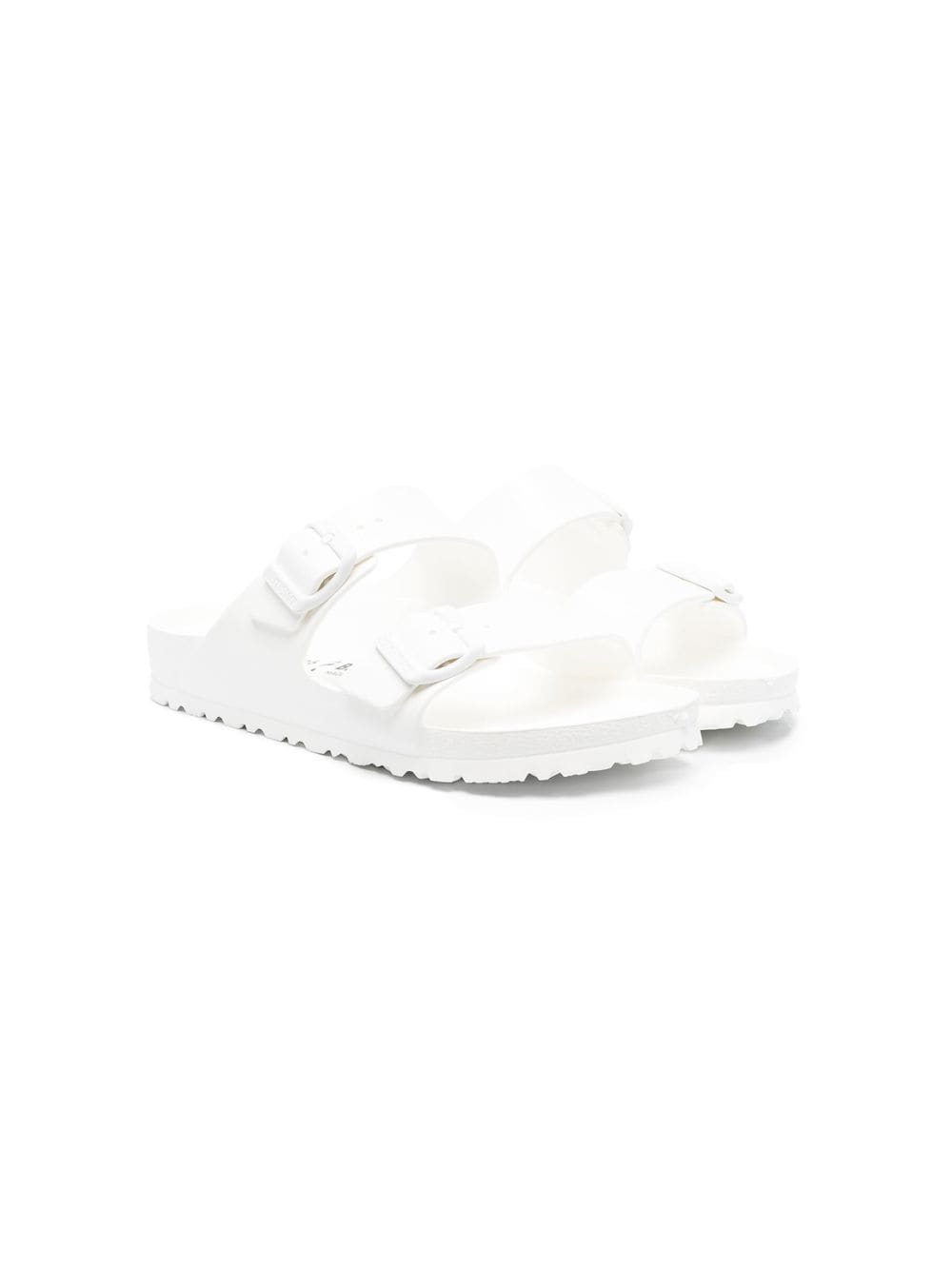 Birkenstock Kids double-buckle open-toe sandals - White von Birkenstock Kids