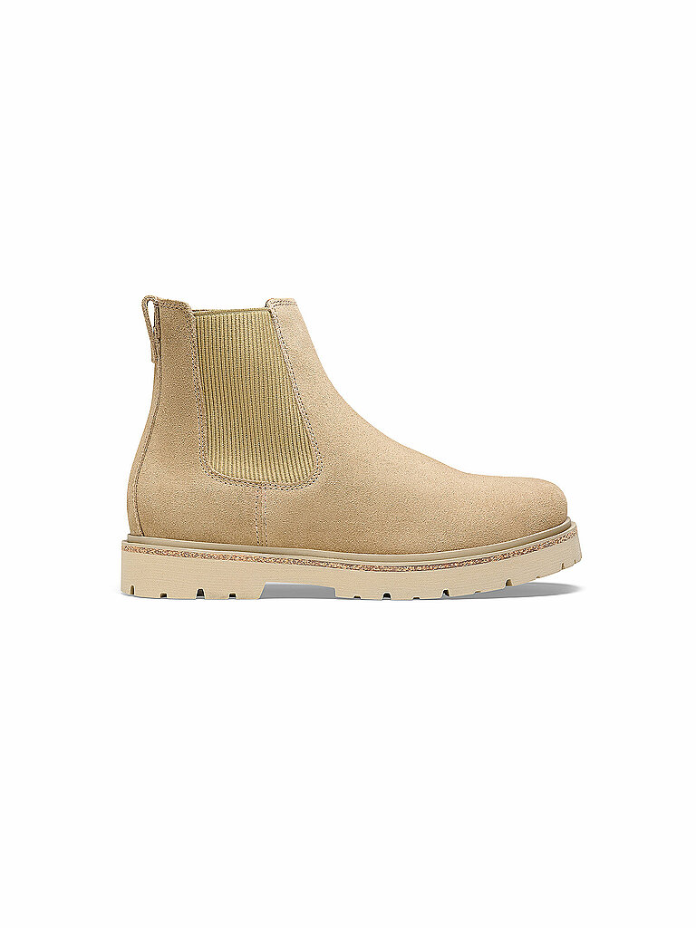 BIRKENSTOCK Chelsea Boots HIGHWOOD SLIP ON MID beige | 37 von Birkenstock