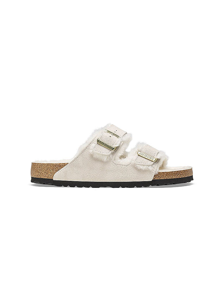 BIRKENSTOCK Pantoletten ARIZONA SHEARLING creme | 36 von Birkenstock