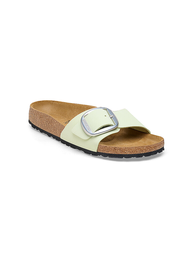 BIRKENSTOCK Pantoletten MADRID BIG BUCKLE hellgrün | 37 von Birkenstock