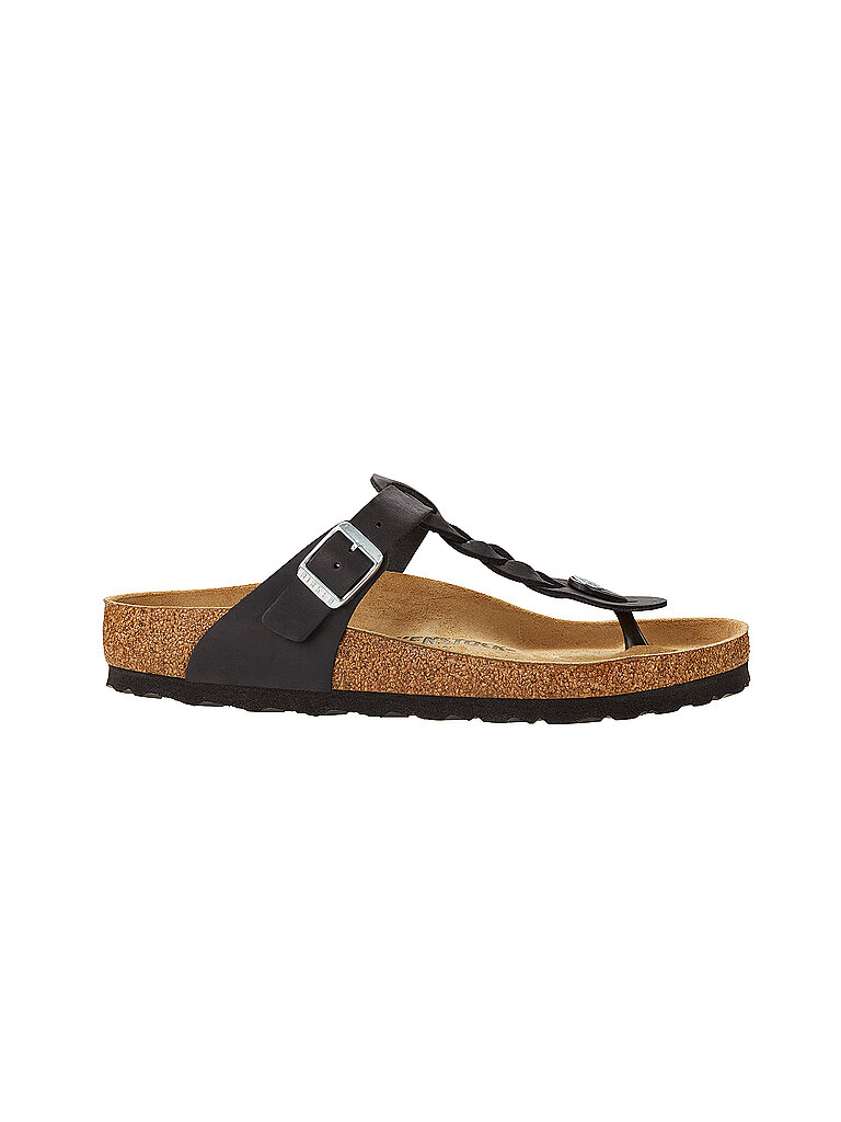 BIRKENSTOCK Sandalen GIZEH BRAIDED schwarz | 36 von Birkenstock