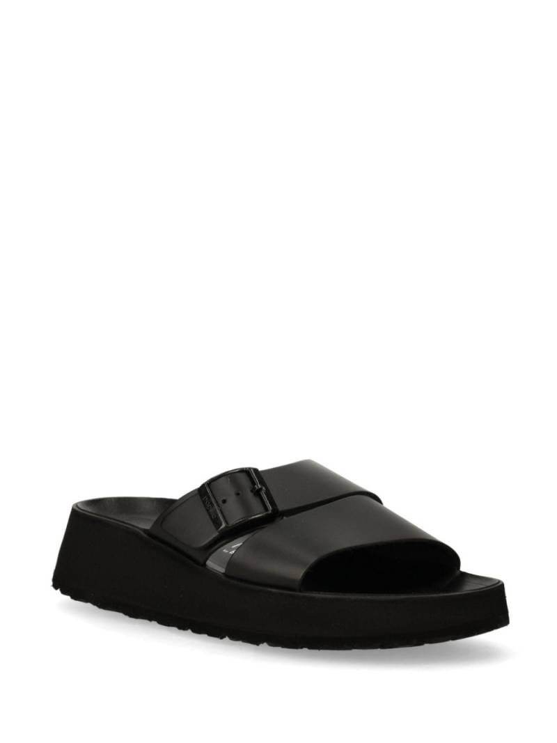 Birkenstock Almina leather slides - Black von Birkenstock