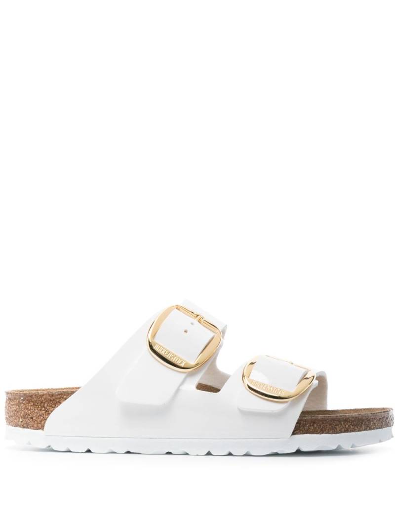 Birkenstock Arizona Big Buckle leather sandals - White von Birkenstock