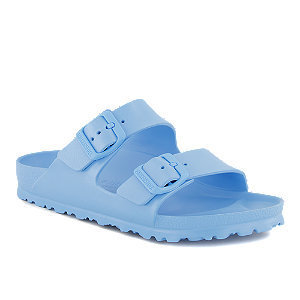 Birkenstock Arizona Damen Pantolette Blau von Birkenstock