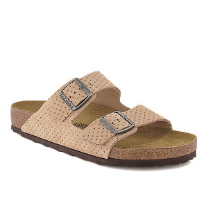 Birkenstock Arizona Herren Pantolette Beige von Birkenstock