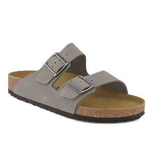 Birkenstock Arizona Herren Pantolette Grau von Birkenstock