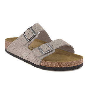 Birkenstock Arizona Herren Pantolette Grau von Birkenstock