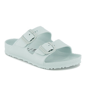 Birkenstock Arizona Kinder Pantolette Grün von Birkenstock