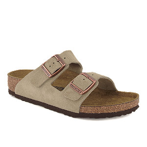 Birkenstock Arizona Kinder Pantolette Taupe von Birkenstock