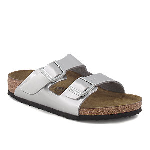 Birkenstock Arizona Mädchen Pantolette Silber Birkenstock Arizona Mädchen Pantolette Silber von Birkenstock