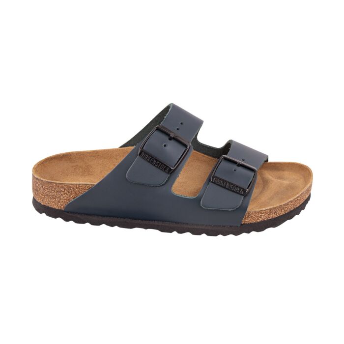 Birkenstock Arizona Pantolette für Damen und Herren blau, 39 von Birkenstock