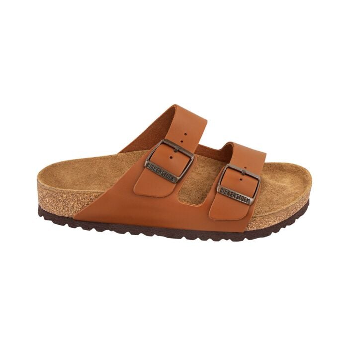 Birkenstock Arizona Pantolette für Damen und Herren hellbraun, 42 von Birkenstock