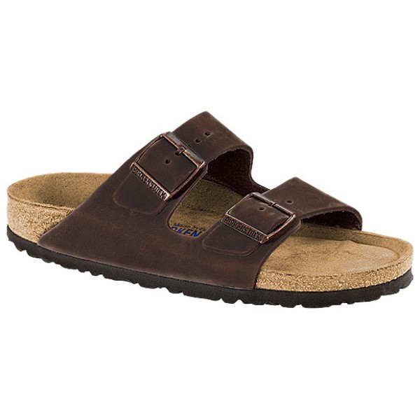 Birkenstock - Arizona SFB LEOI - Sandalen Gr 35 - Narrow braun von Birkenstock