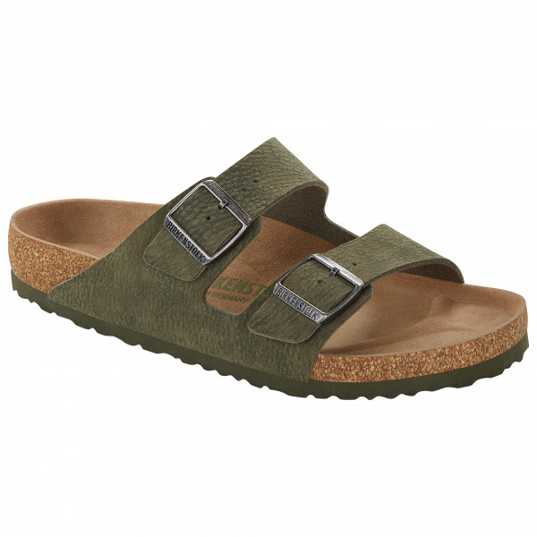 Birkenstock - Arizona SYN Vegan - Sandalen Gr 42 - Regular oliv/braun Birkenstock - Arizona SYN Vegan - Sandalen Gr 42 - Regular oliv/braun von Birkenstock