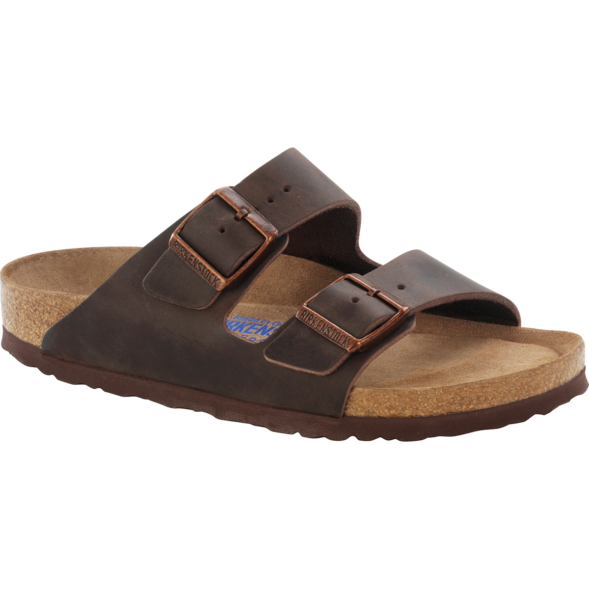 Birkenstock Arizona Soft Leather Oiled Sandale von Birkenstock