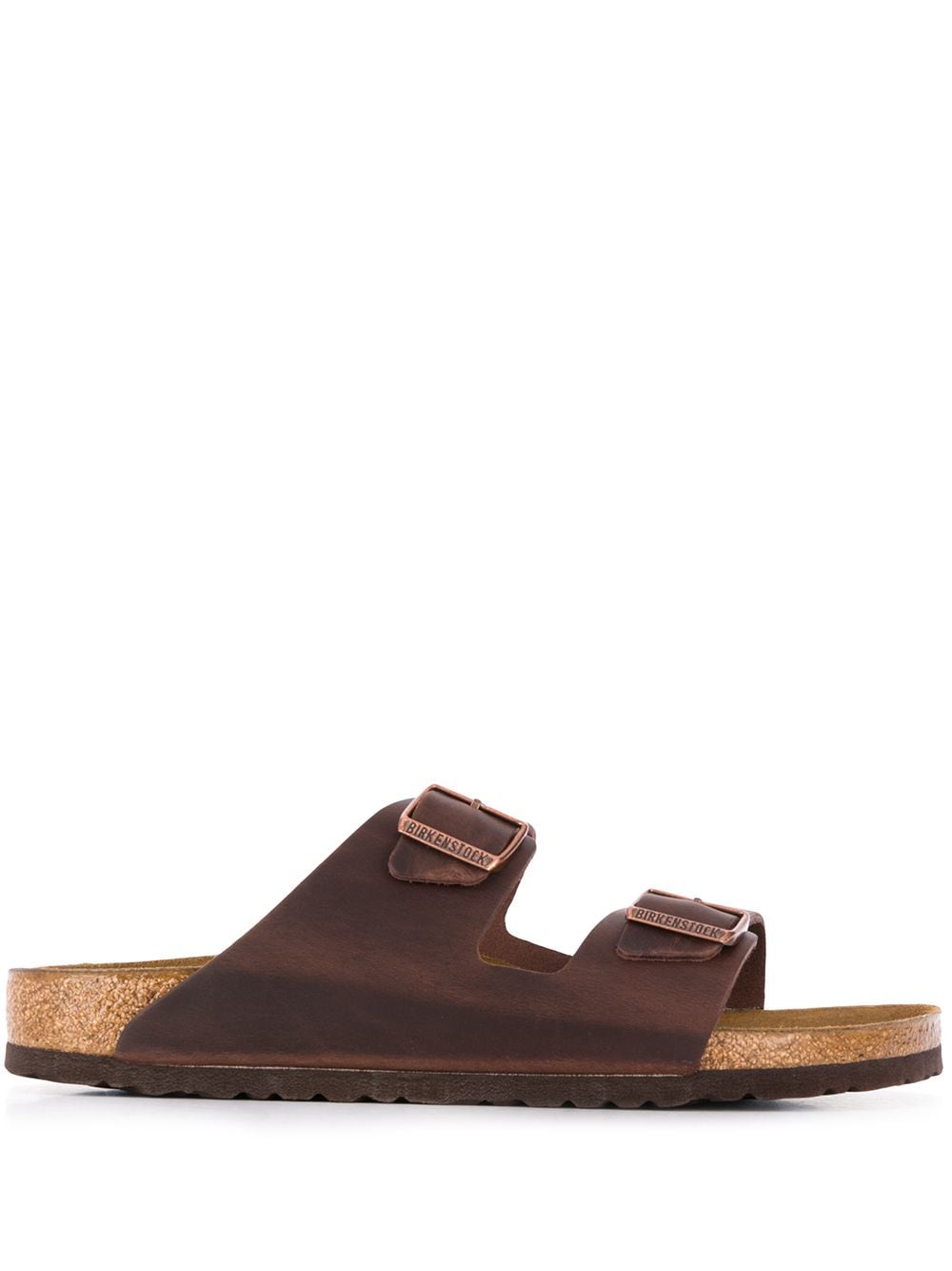 Birkenstock Arizona buckled sandals - Brown von Birkenstock