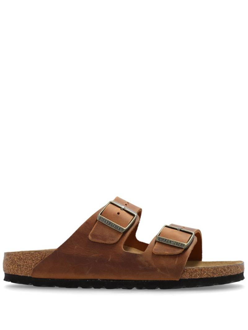 Birkenstock Arizona leather sandals - Brown von Birkenstock