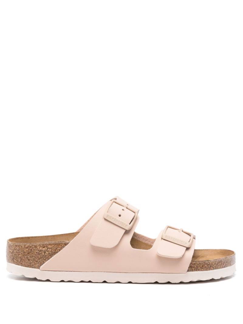 Birkenstock Arizona Birko-Flor leather sandals - Neutrals von Birkenstock