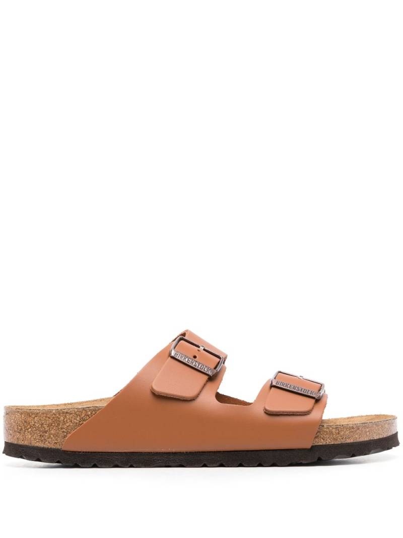 Birkenstock Arizona leather slides - Brown von Birkenstock