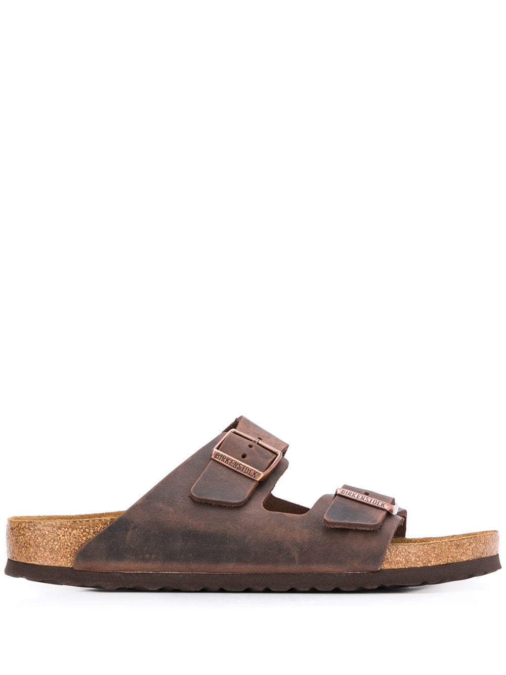 Birkenstock Arizona oiled leather sandals - Brown von Birkenstock