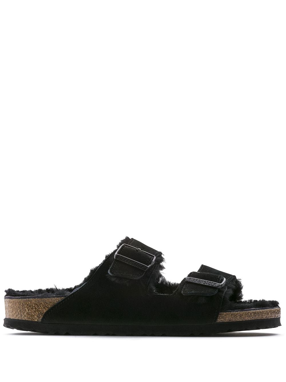 Birkenstock Arizona shearling sandals - Black von Birkenstock