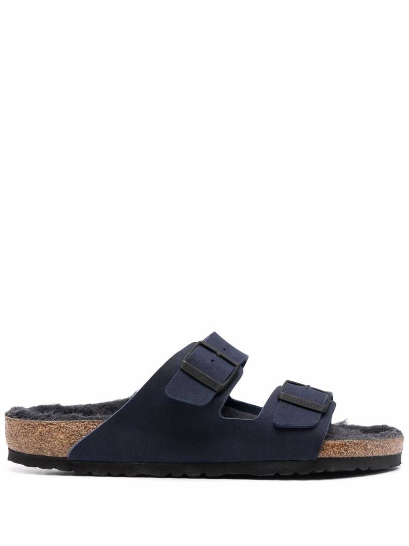 Birkenstock Arizona shearling sandals - Blue von Birkenstock