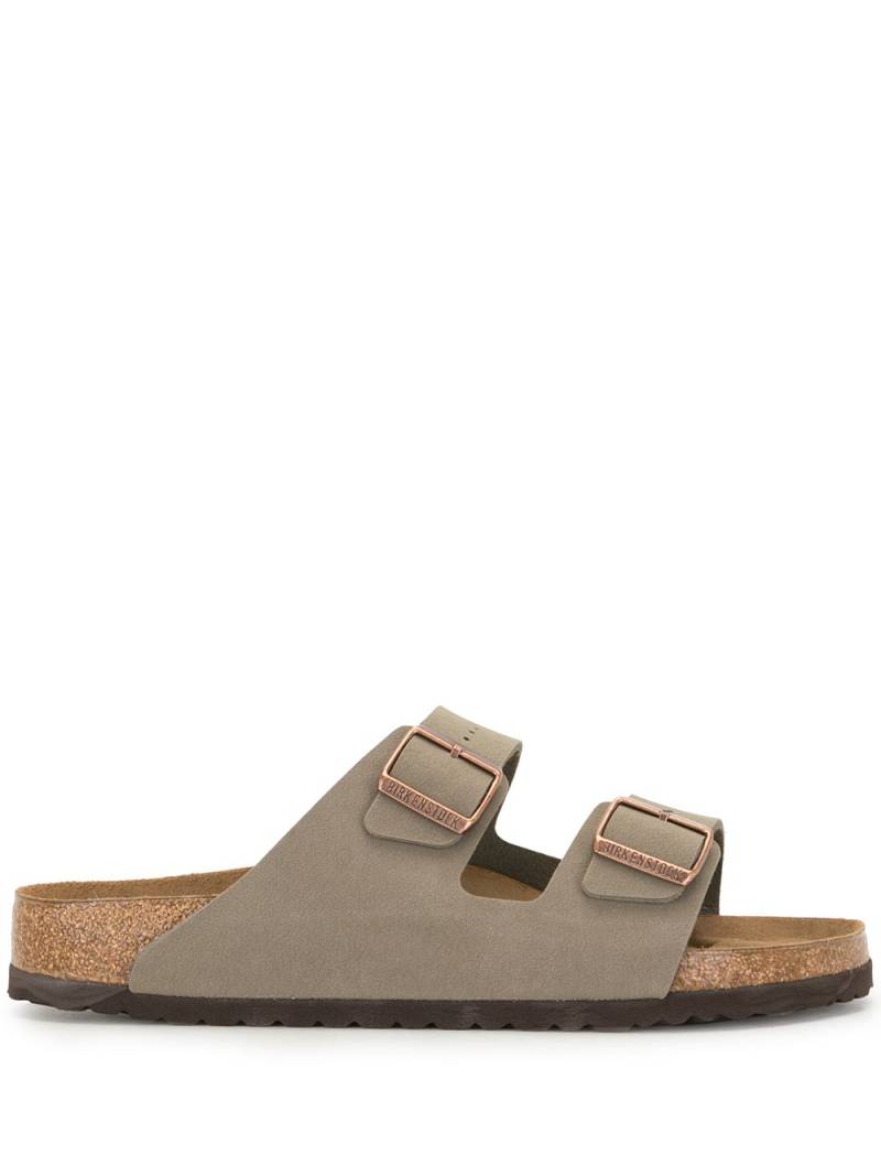 Birkenstock Arizona side buckle sandals - Brown von Birkenstock