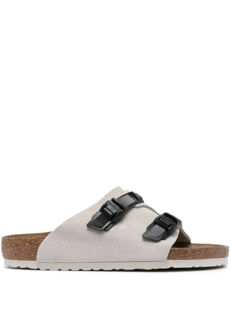 Birkenstock Arizona suede sandals - White von Birkenstock