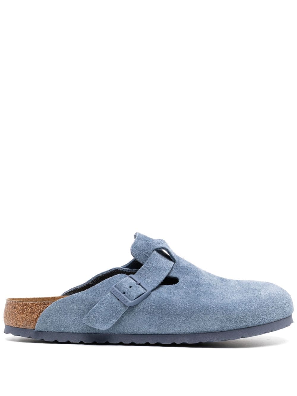 Birkenstock Boston Clog "Suede - Elemental Blue" von Birkenstock