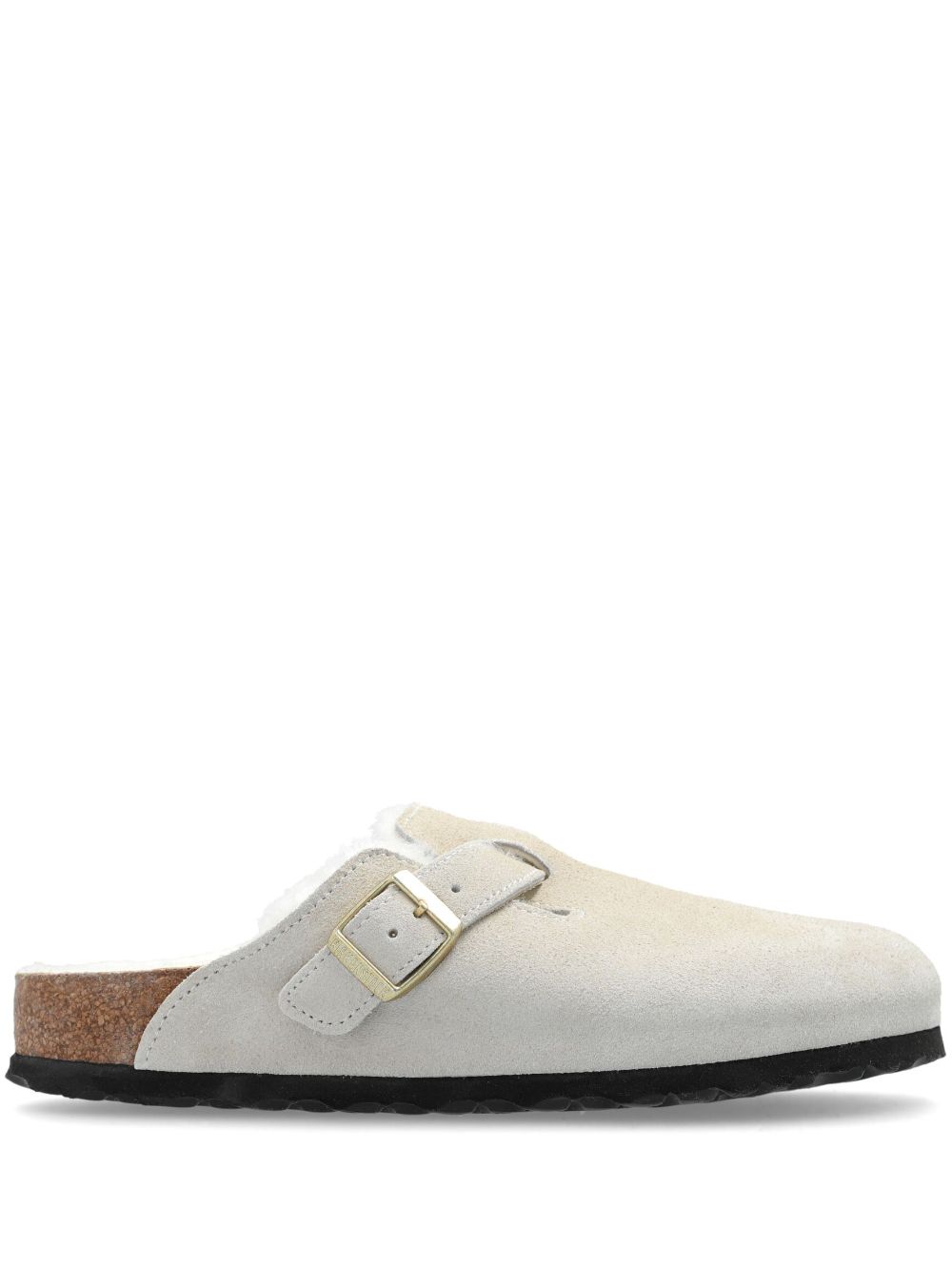 Birkenstock Boston Shearling mules - White von Birkenstock