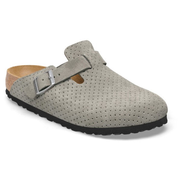 Birkenstock - Boston VL Dotted - Sandalen Gr 37 grau von Birkenstock