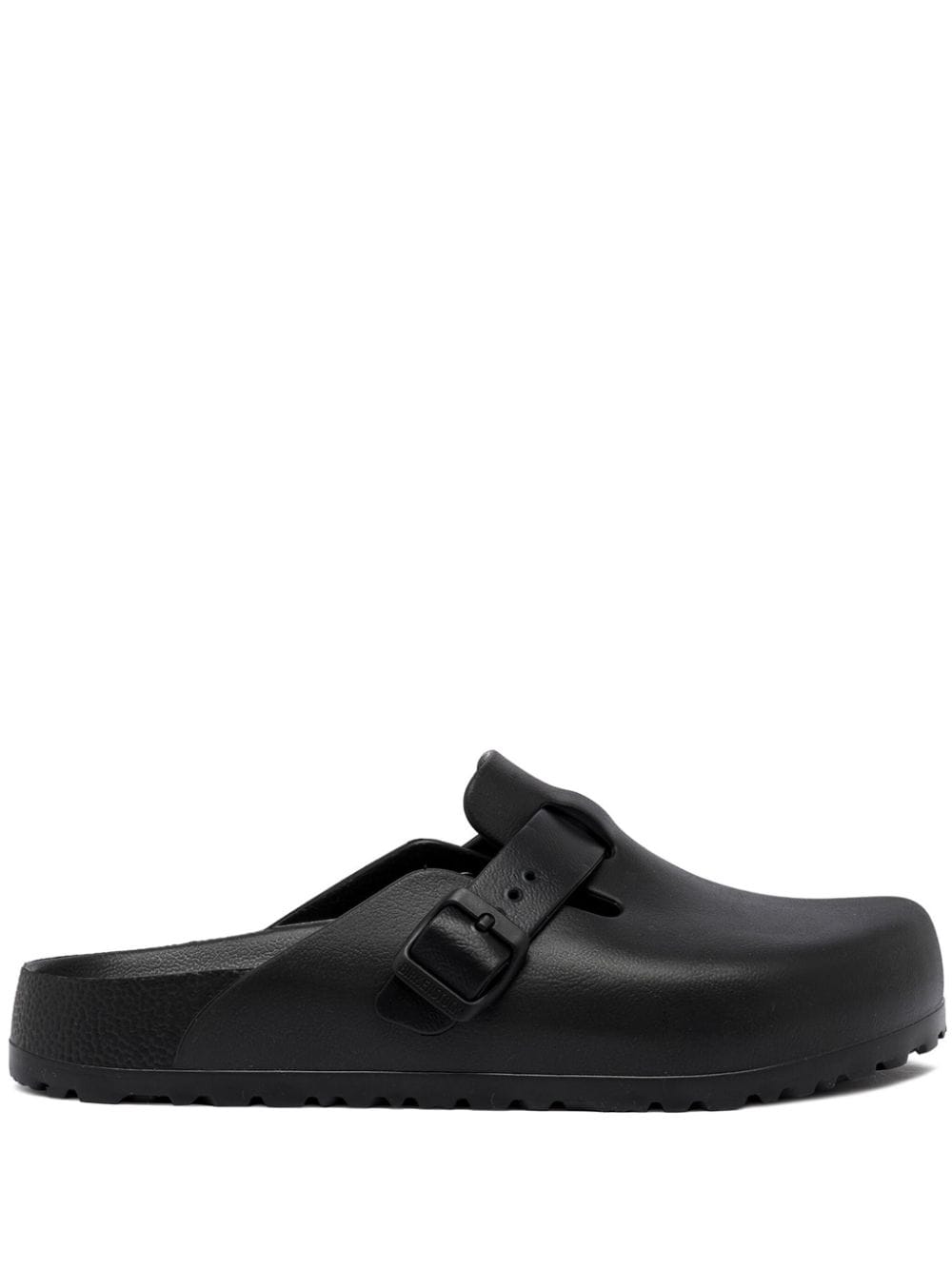 Birkenstock Boston leather clogs - Black von Birkenstock