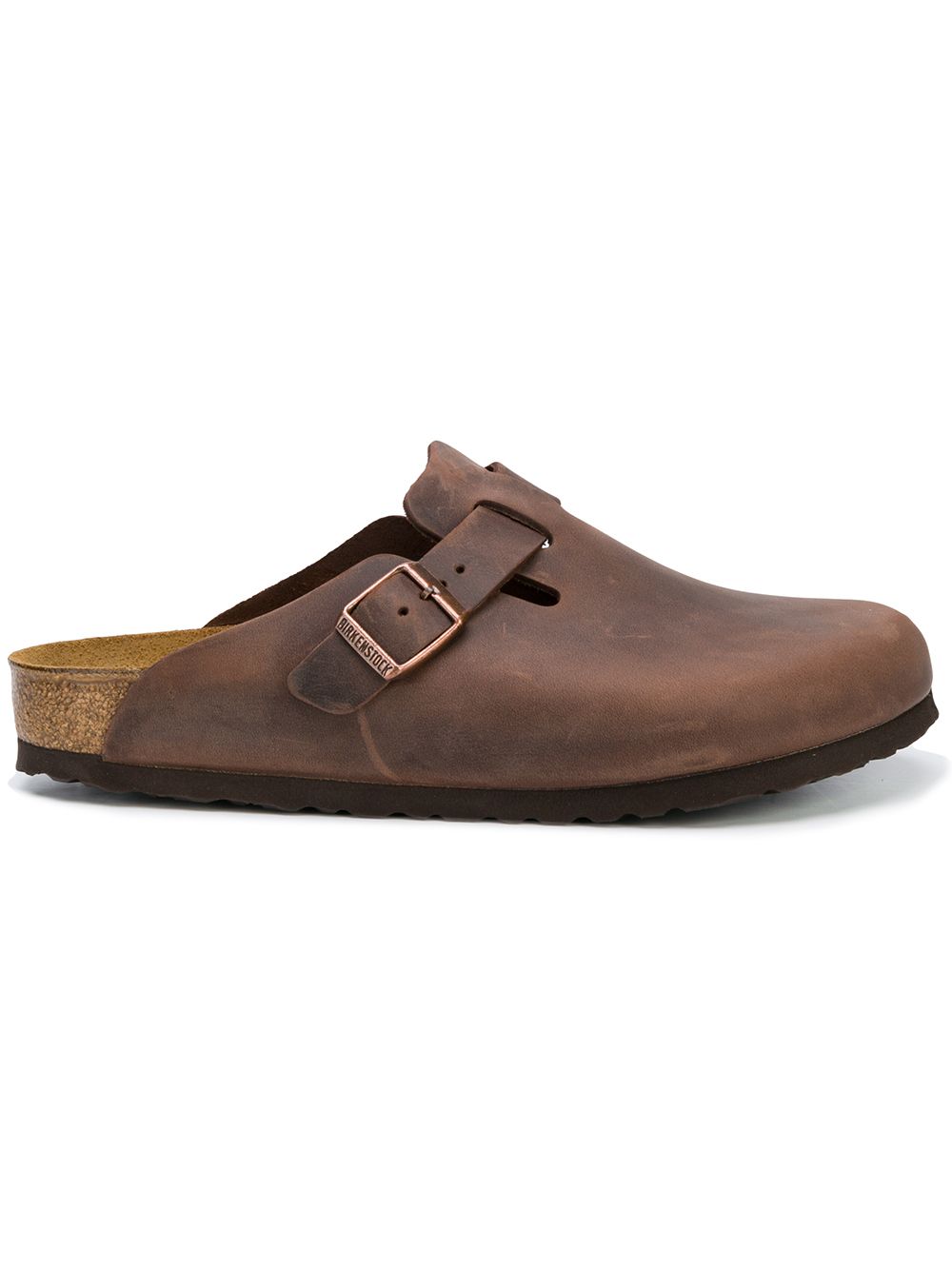 Birkenstock Boston mule sandals - Brown von Birkenstock