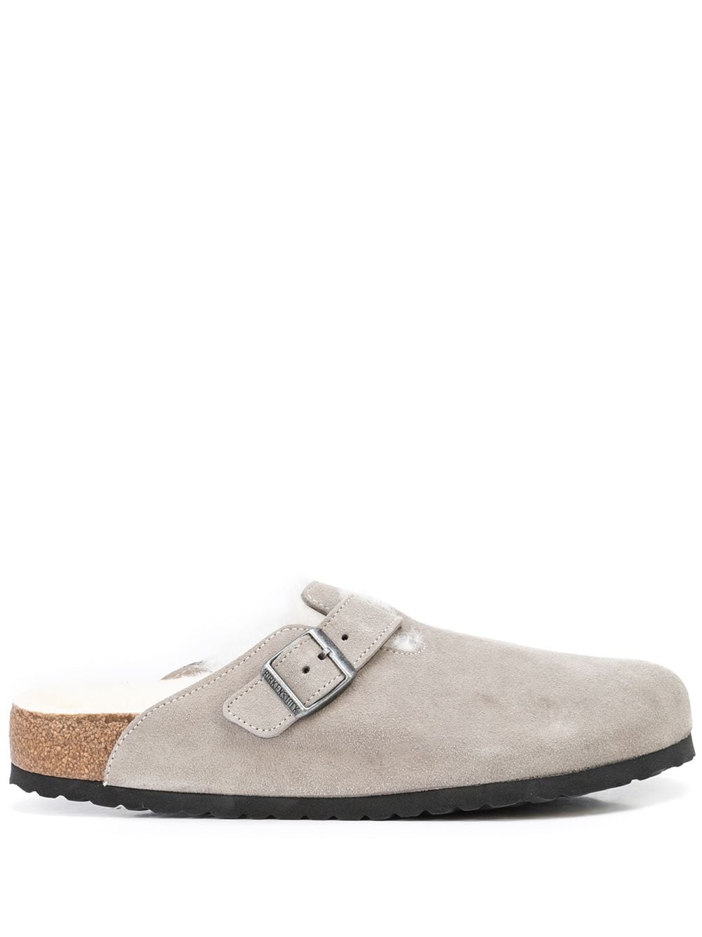 Birkenstock Boston shearling-lined sandals - Grey von Birkenstock